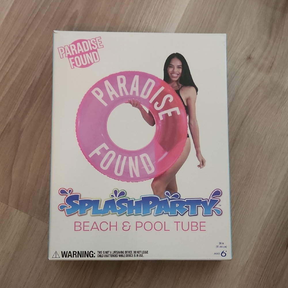 Paradise Found Splash Party Beach & Pool Tube